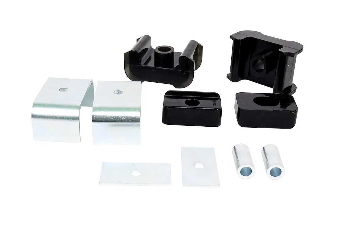 W93470 – WHITELINE Auto Trans Mount, With Four Bushings/ Two Tubes/ Two Plates